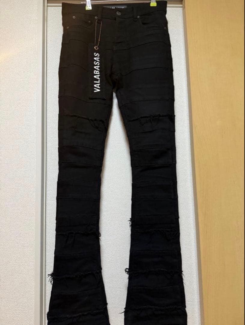 VALABASAS ブラックブーツカットデニム 29 - メルカリ
