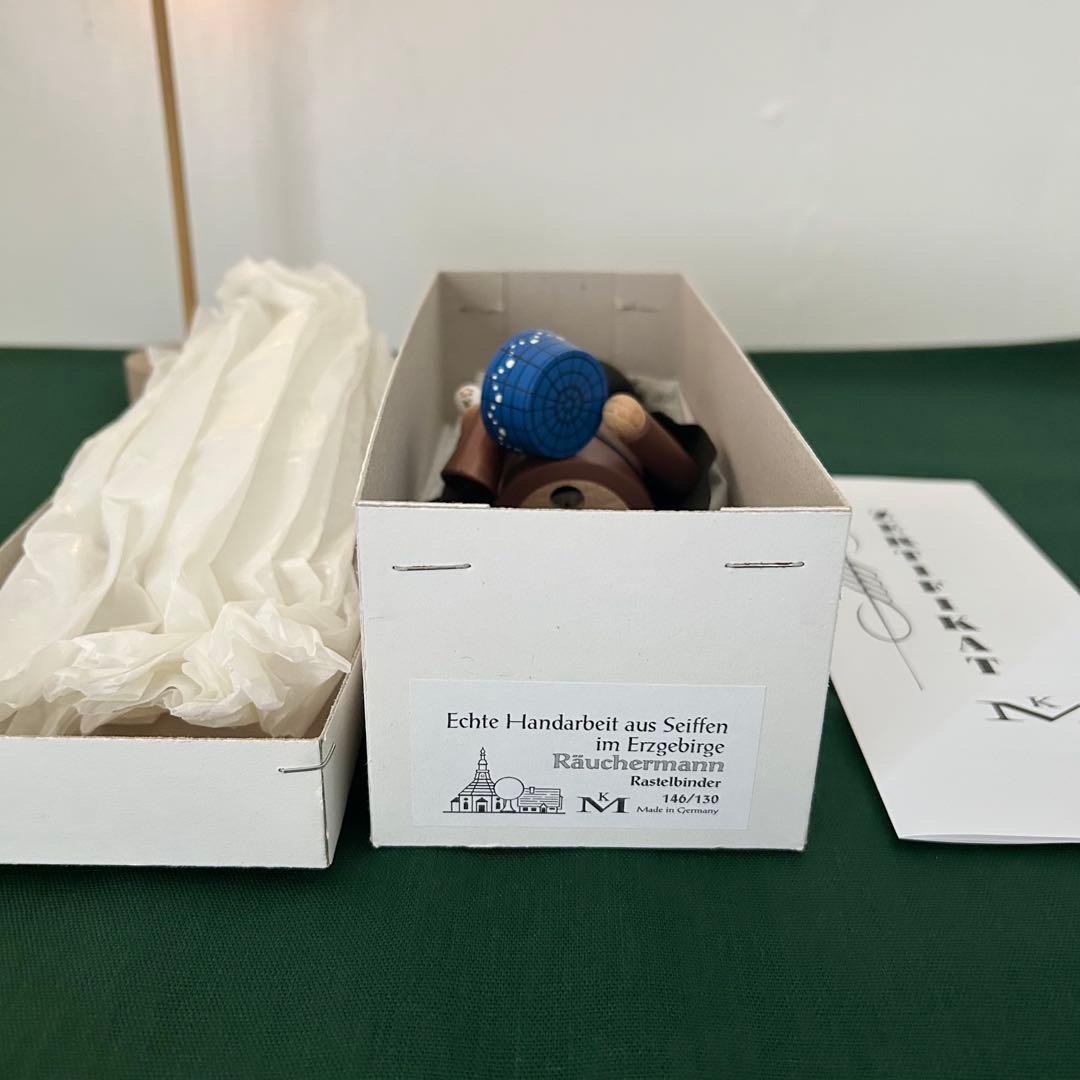 希少☆彡Klaus Merten クラウスメルテン工房 パイプ人形 煙出し人形