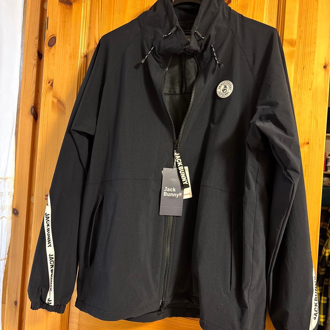 Jack Bunny! フード付きブラックジャケット