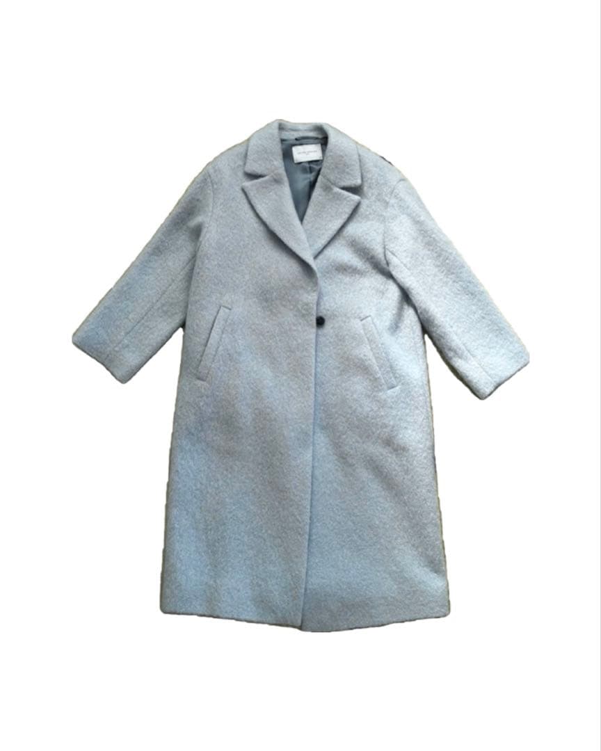 シャギー ビッグテーラード コート XS - メルカリ