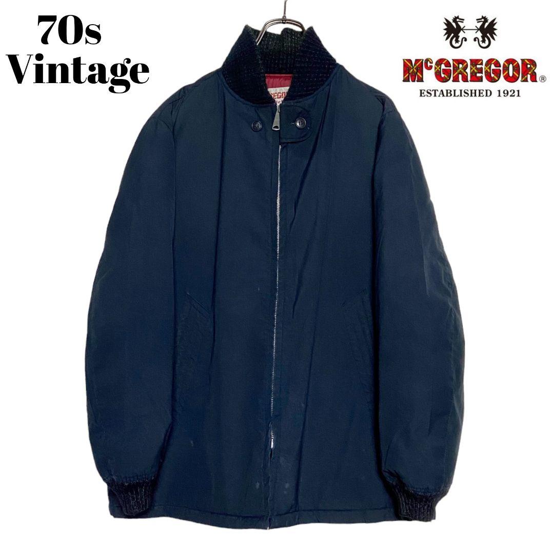 激レア70sヴィンテージ マックレガー ファラオコート デカタロン紺 L