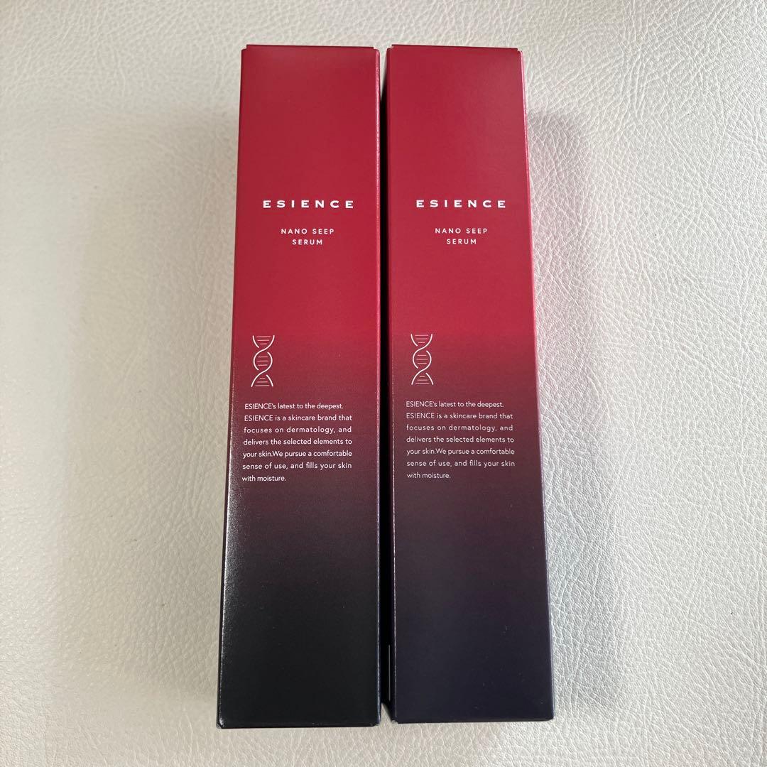 ESIENCE NANO SEEP SERUM 2本セット Amazon.co.jp: ESIENCE2本セットフェイスマスク付き : ビューティー