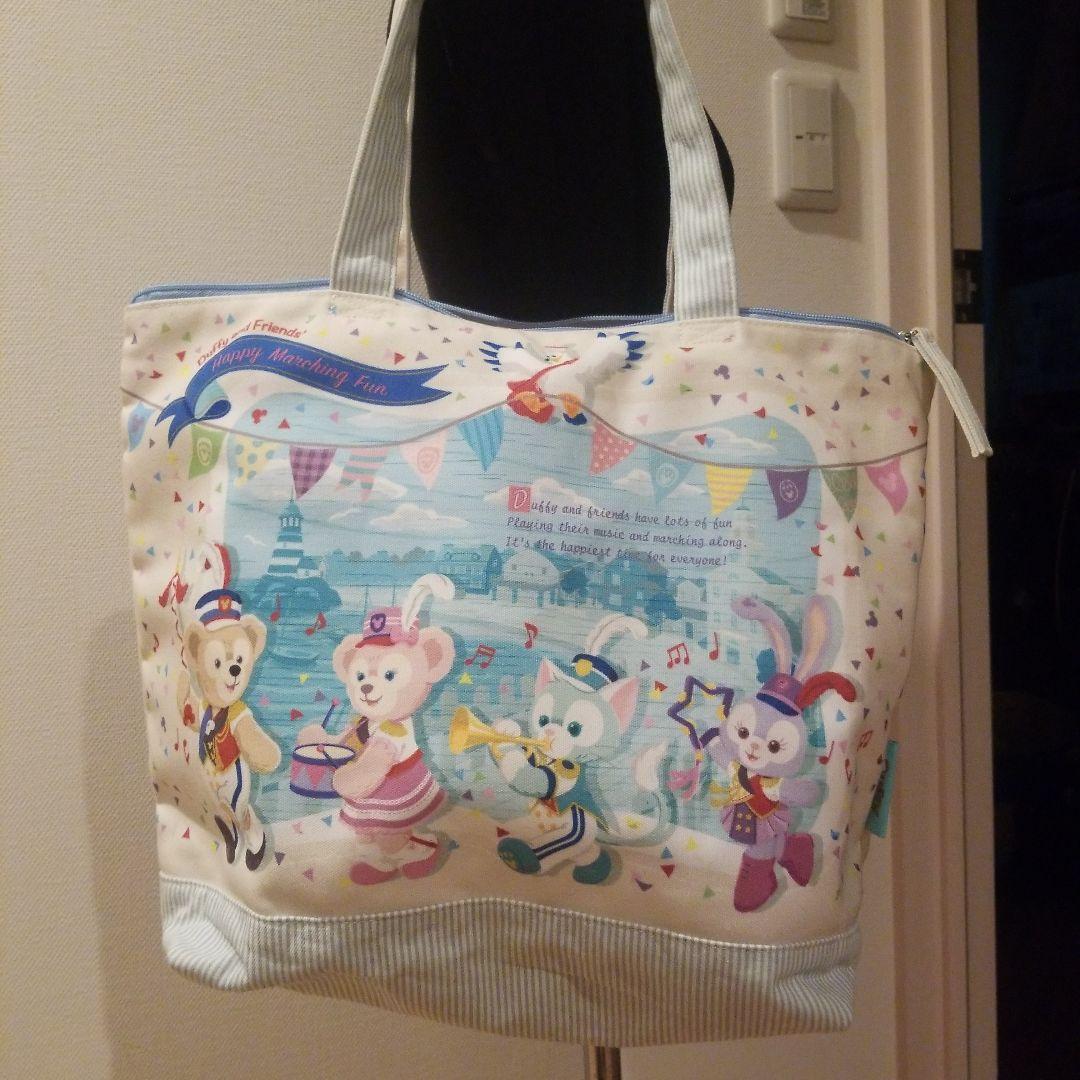 ディズニーシー20周年 ダッフィーフレンズ ショルダートートバッグ