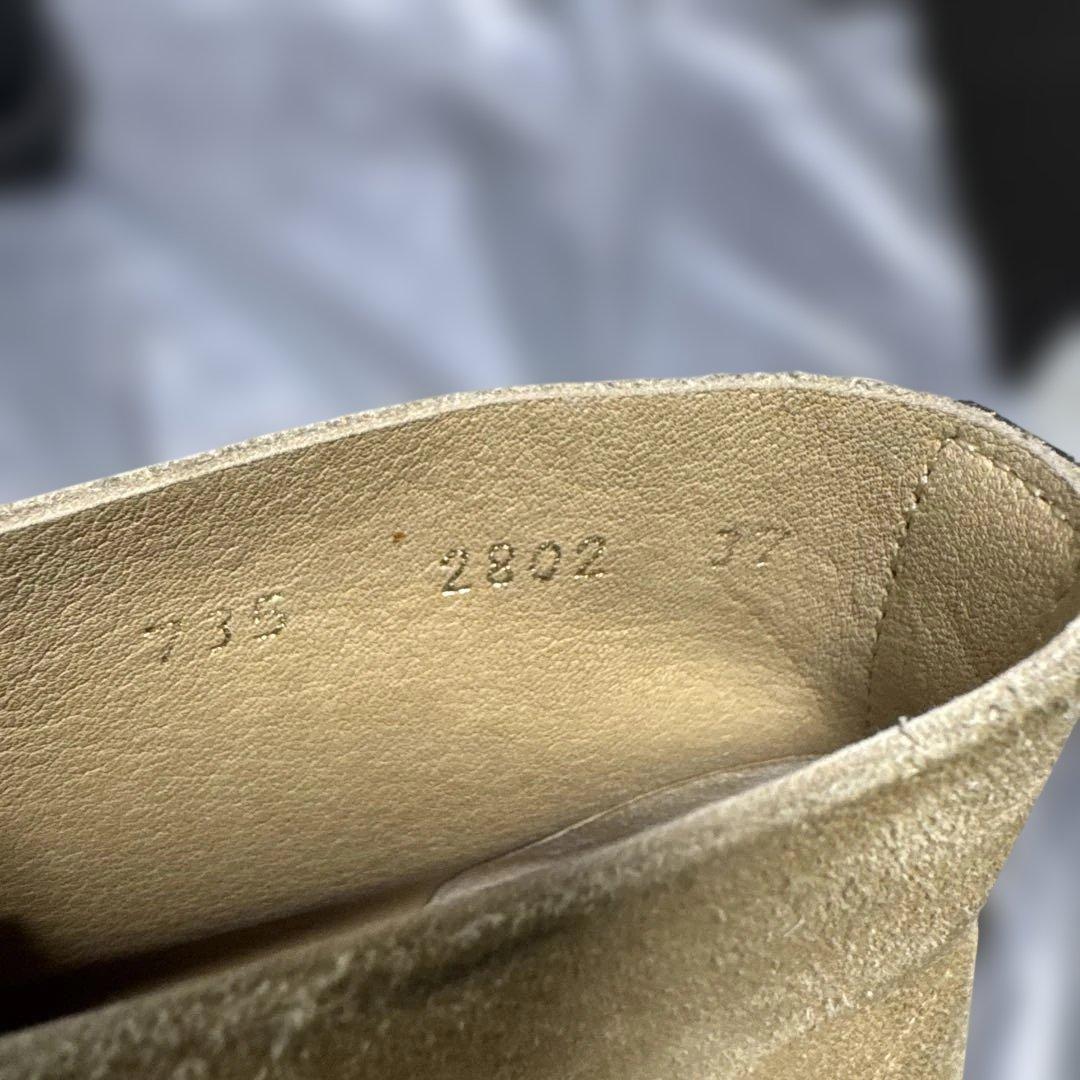 Chanel スエードレースアップブーツ France size 37 - メルカリ