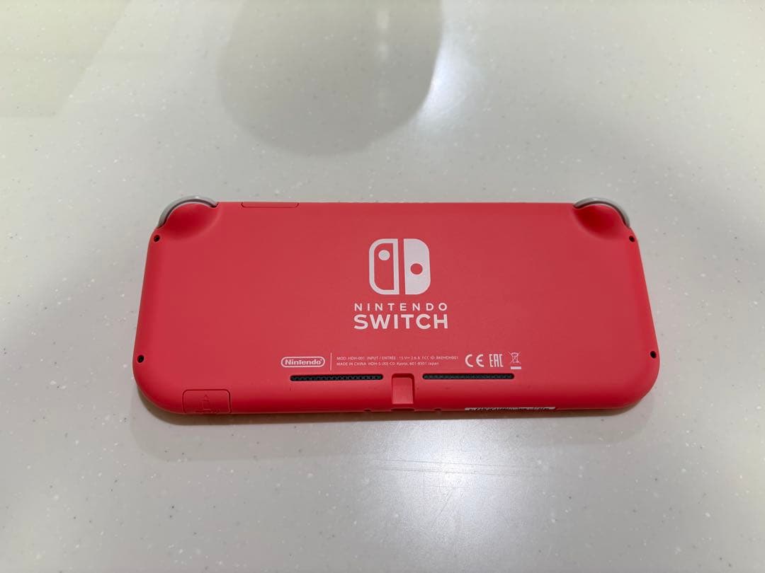Nintendo Switch Lite ピンク 本体 充電器付き - メルカリ