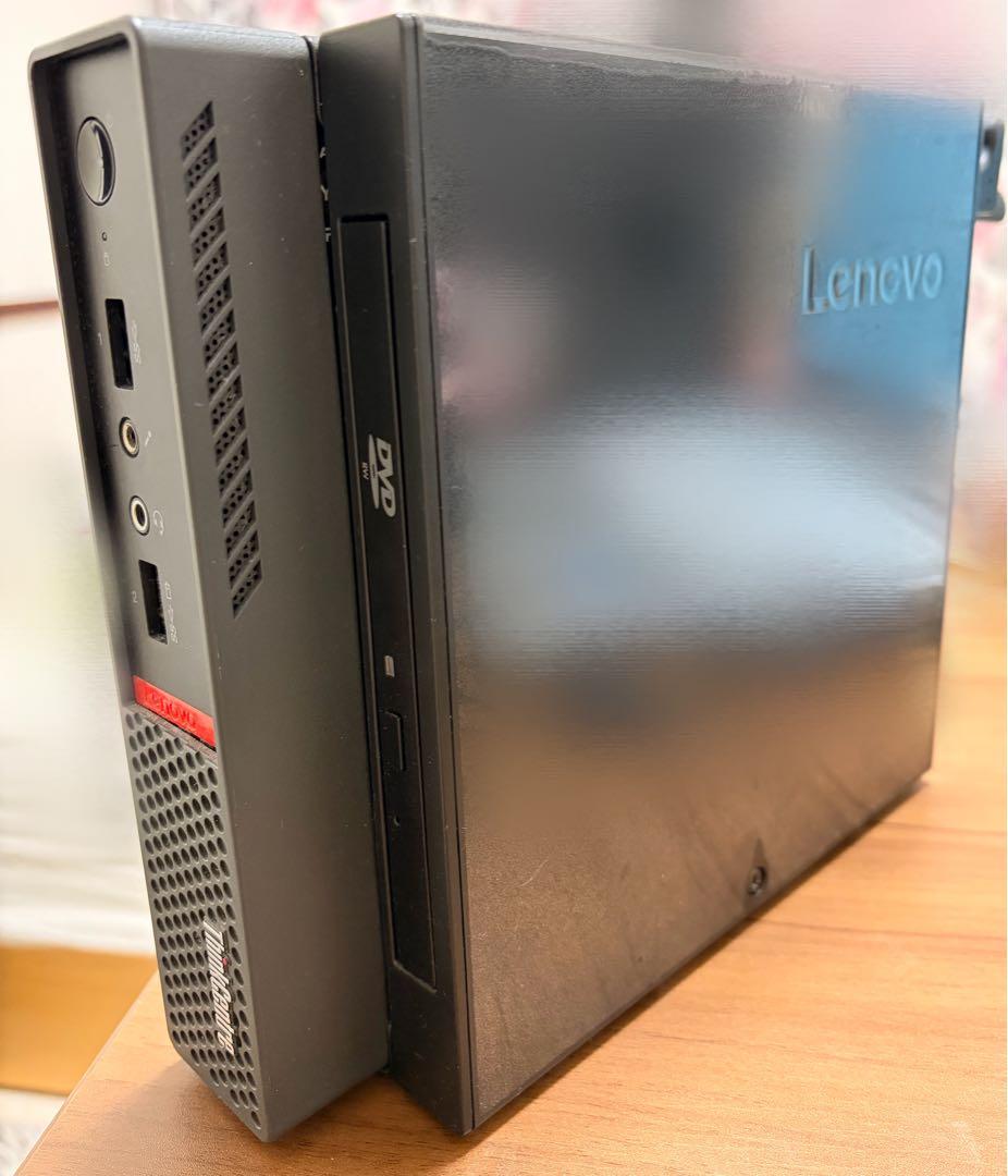 ミニPC ThinkCentre M715q Tiny Ryzen5 16GB SSD 今手に入るコンパクトRyzen。 Lenovo「ThinkCentre M715q Tiny」はNUC