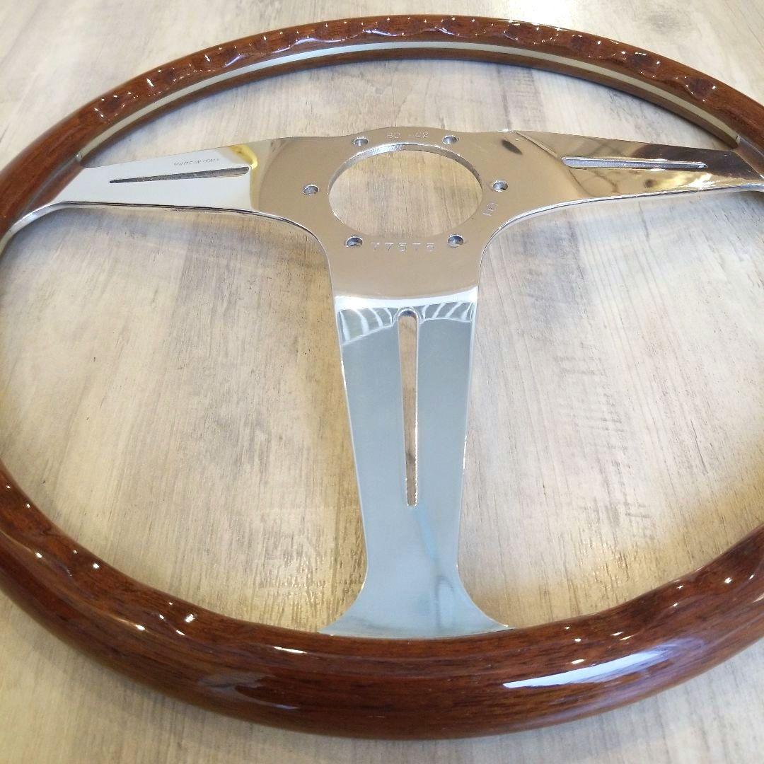 美品】NARDI☆ナルディクラシックウッドポリッシュ/39Φ【FET刻印有り