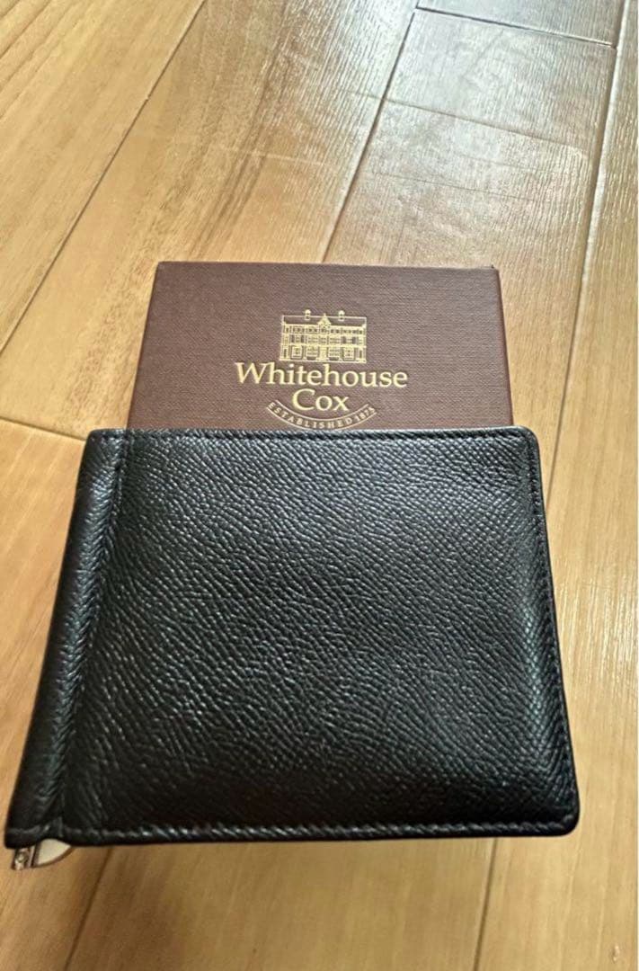 Whitehouse Cox ホワイトハウス コックス マネークリップ 黒 中古・古着通販】Whitehouse Cox (ホワイトハウスコックス