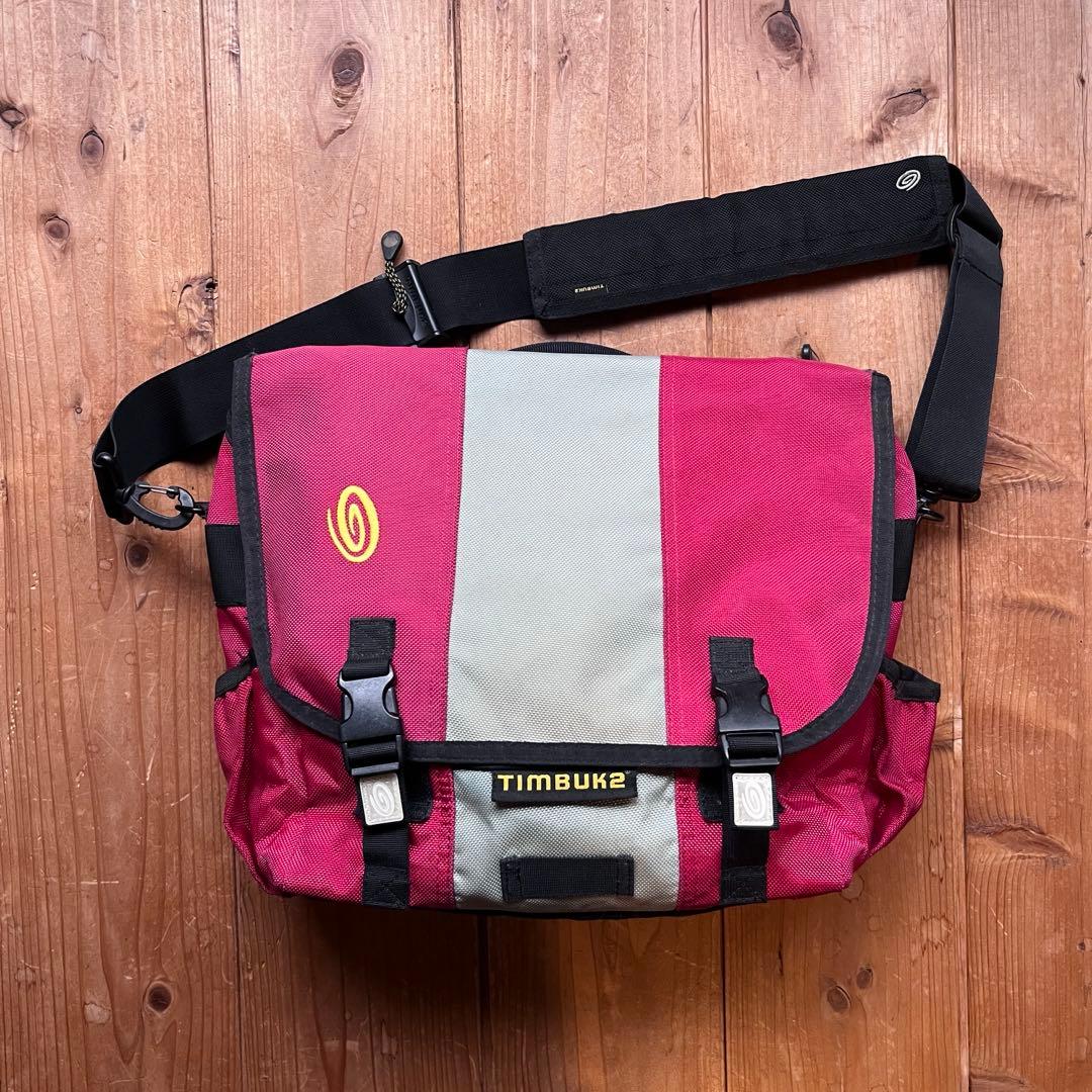 TIMBUK2 メッセンジャーバッグ 赤/灰 - メルカリ