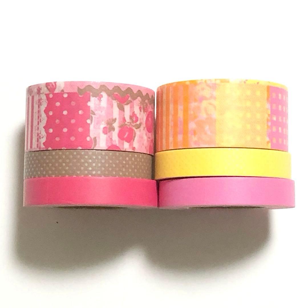 マスキングテープ 6個セット カラフル Amazon.co.jp: TOMSING 6色セット マスキングテープ カラフル 無地