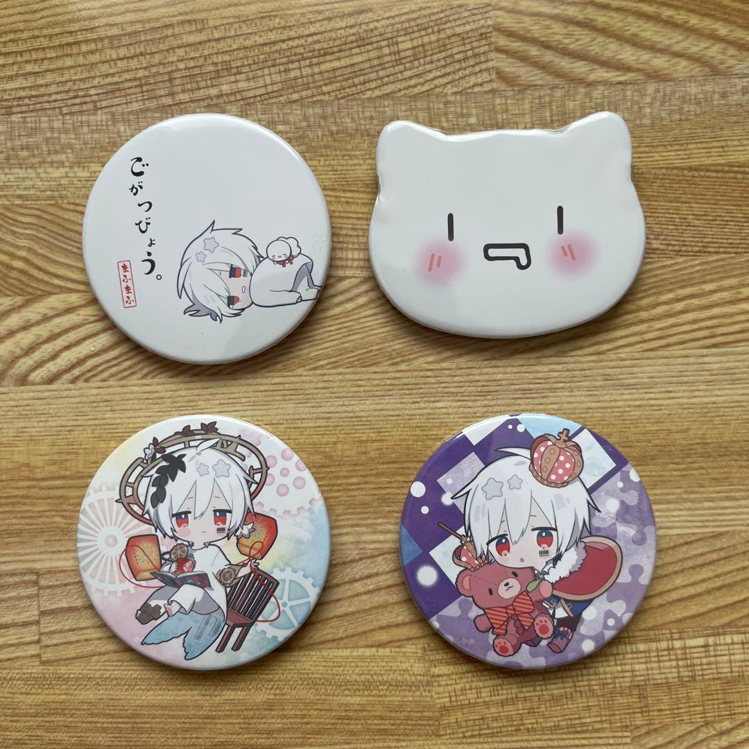 まふまふ 缶バッジ 4種 - メルカリ