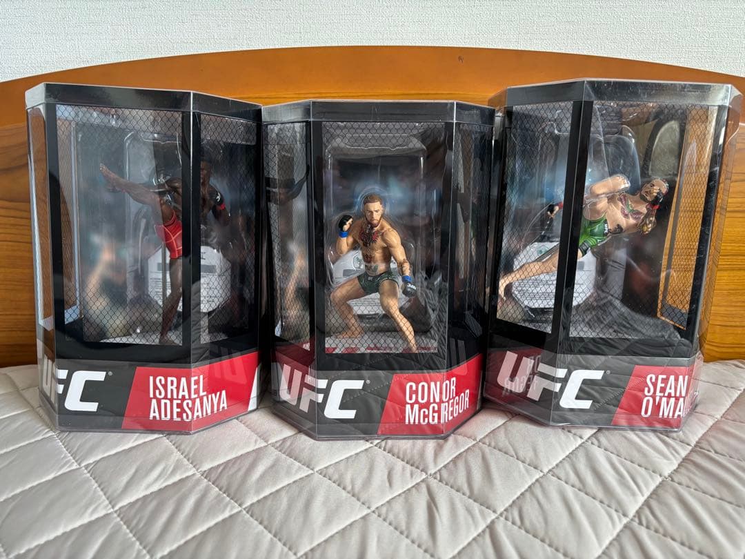 【新品】UFC公式 マクレガー オマリー アデサニヤ フィギュア 3体セット Amazon.co.jp: UFCフィギュア - ショーン・シュガー・オマリー