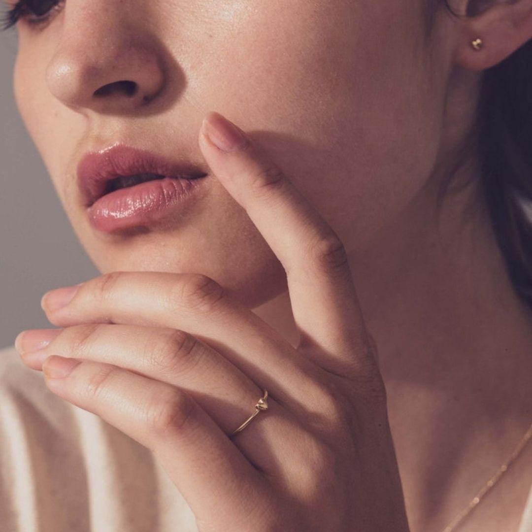 ete k18 プチハートリング 9号 - メルカリ