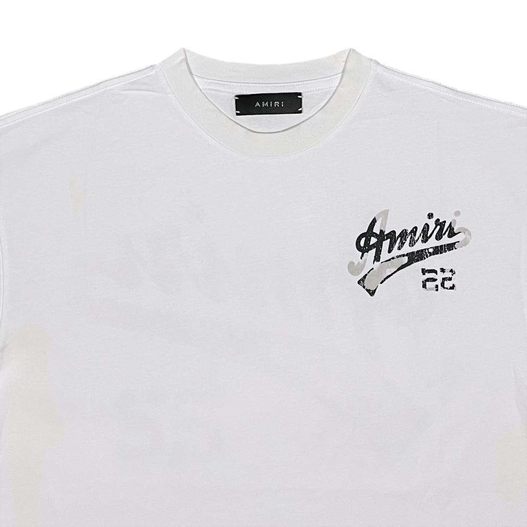 AMIRI アミリ 22 JERSEY Tシャツ ホワイト L - メルカリ