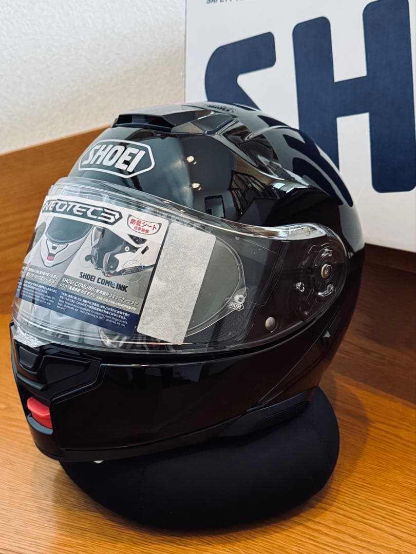 ★SHOEI NEOTEC3 システムヘルメット ネオテック3 ブラックLサイズ