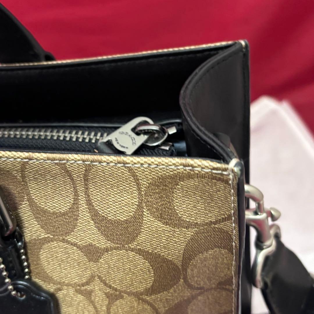 coach☆シグネチャー2wayトートバッグ