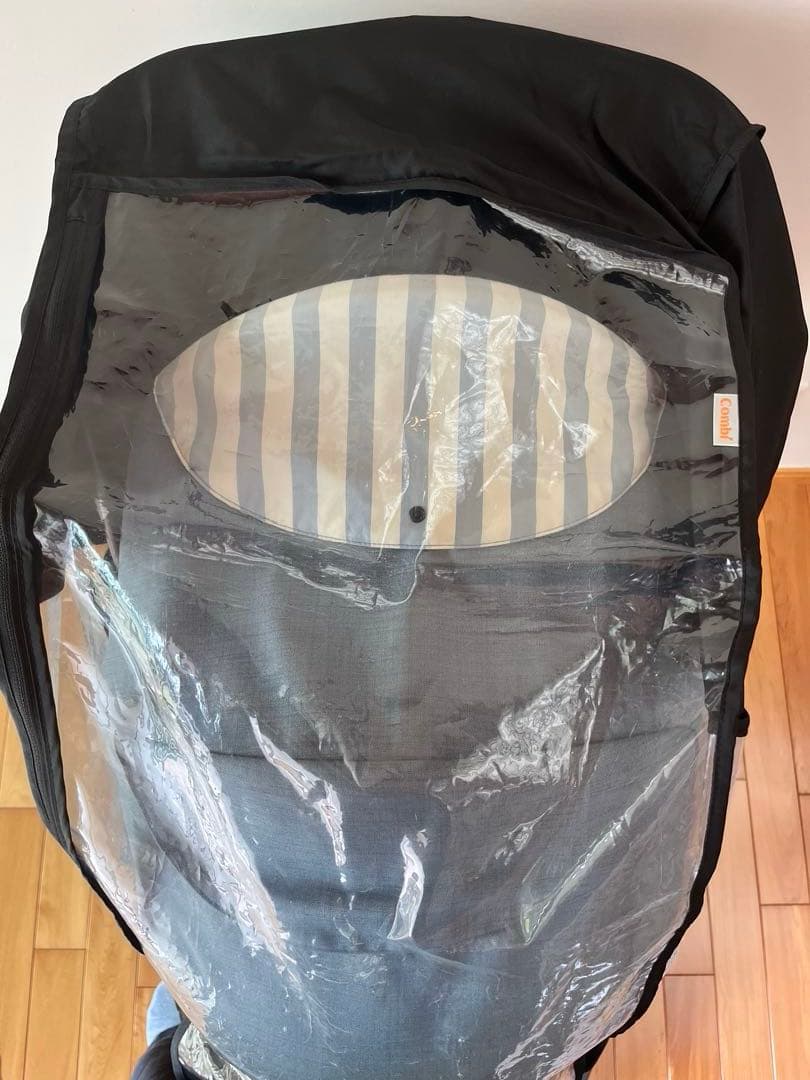 combi スゴカルSwitch plus エッグショック XL レインカバー付