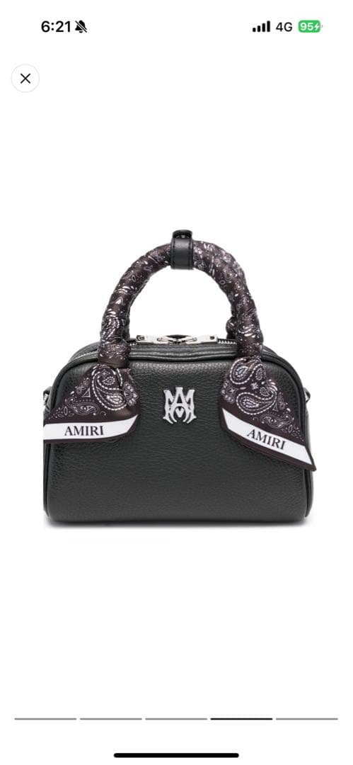 AMIRI バッグ　ショルダー Amiri【アミリ】モノグラム柄！レザークロスボディーバッグ (AMIRI