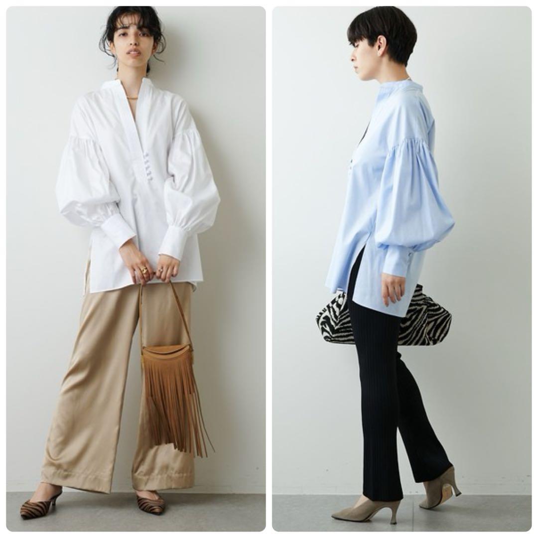 LANI様 美品 ウィムガゼット オックス袖ボリュームブラウス