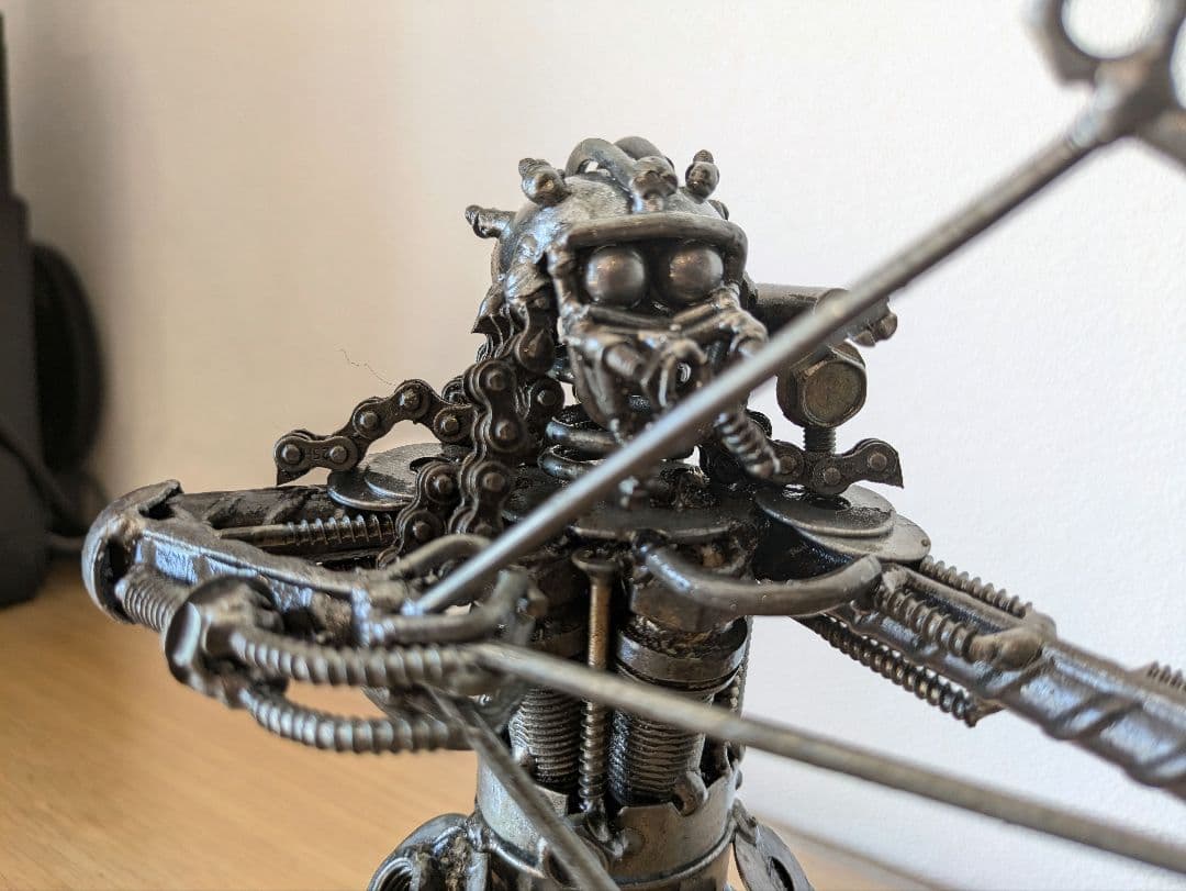 メタルアート/廃材アート エイリアン プレデター - メルカリ