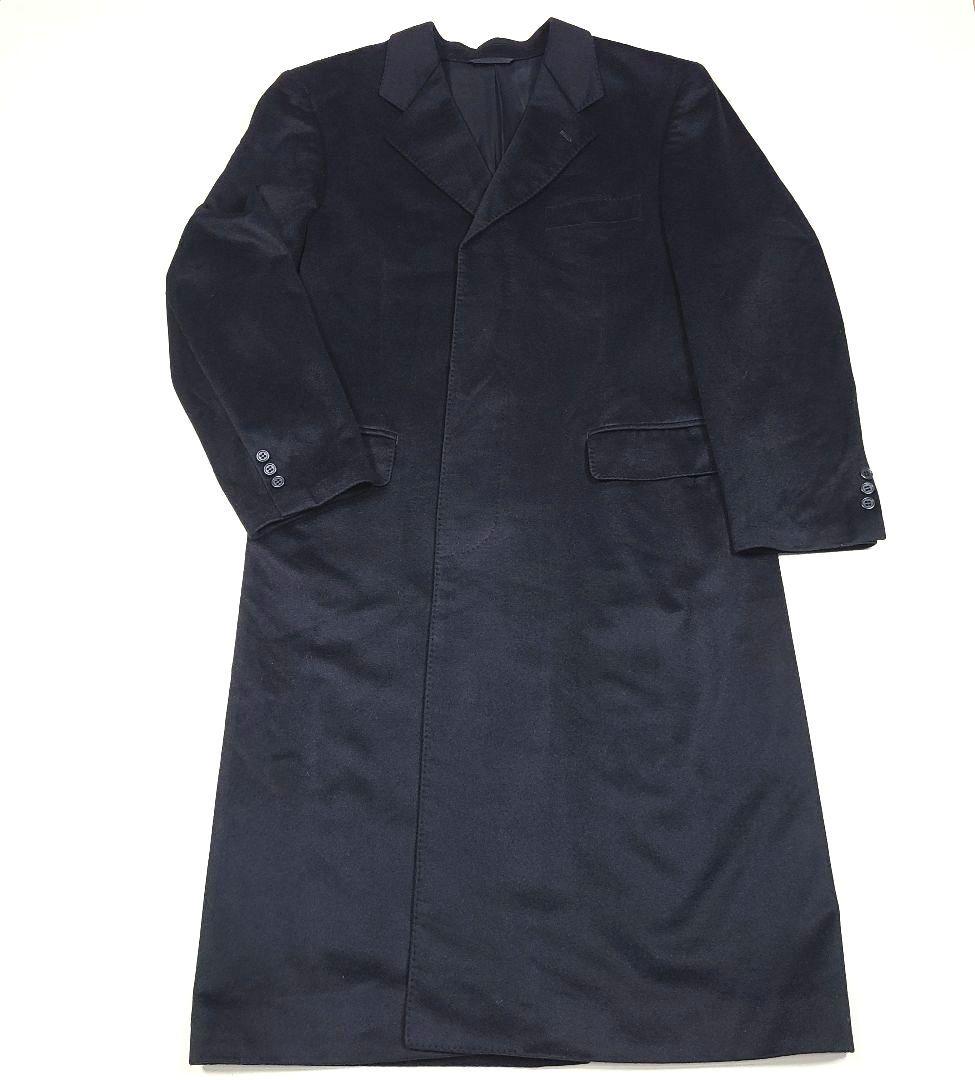 美品✨】BELLUMORE カシミヤ100％ ロングコート 大きめサイズ 黒