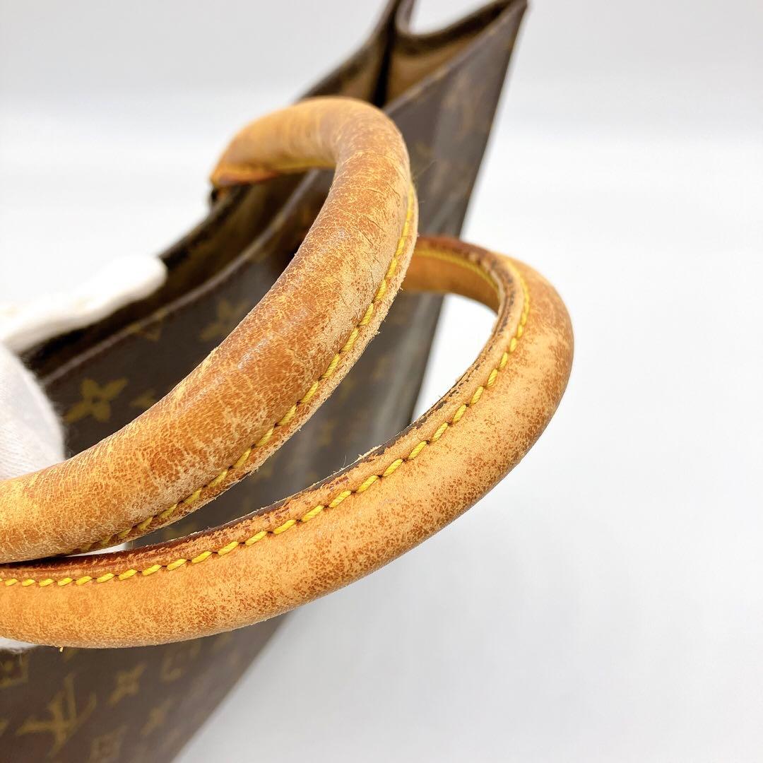 【LOUIS VUITTON】サックプラ　モノグラム　トートバッグ　PVC