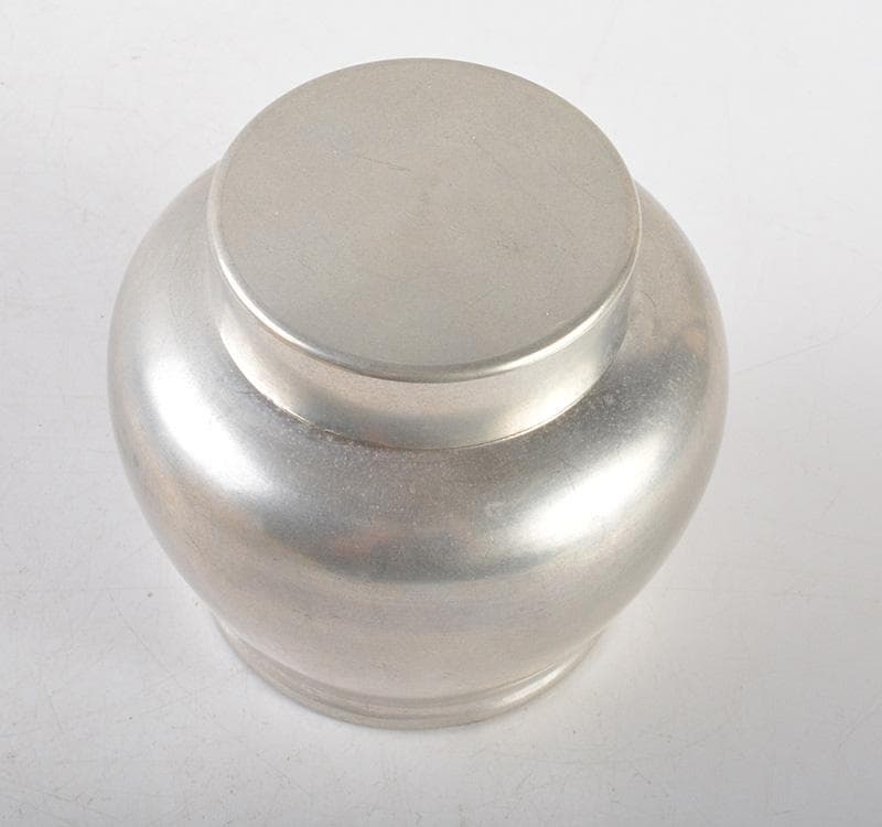 煎茶道具 古錫 乾茂號造 茶壷 茶心壷 約247g M