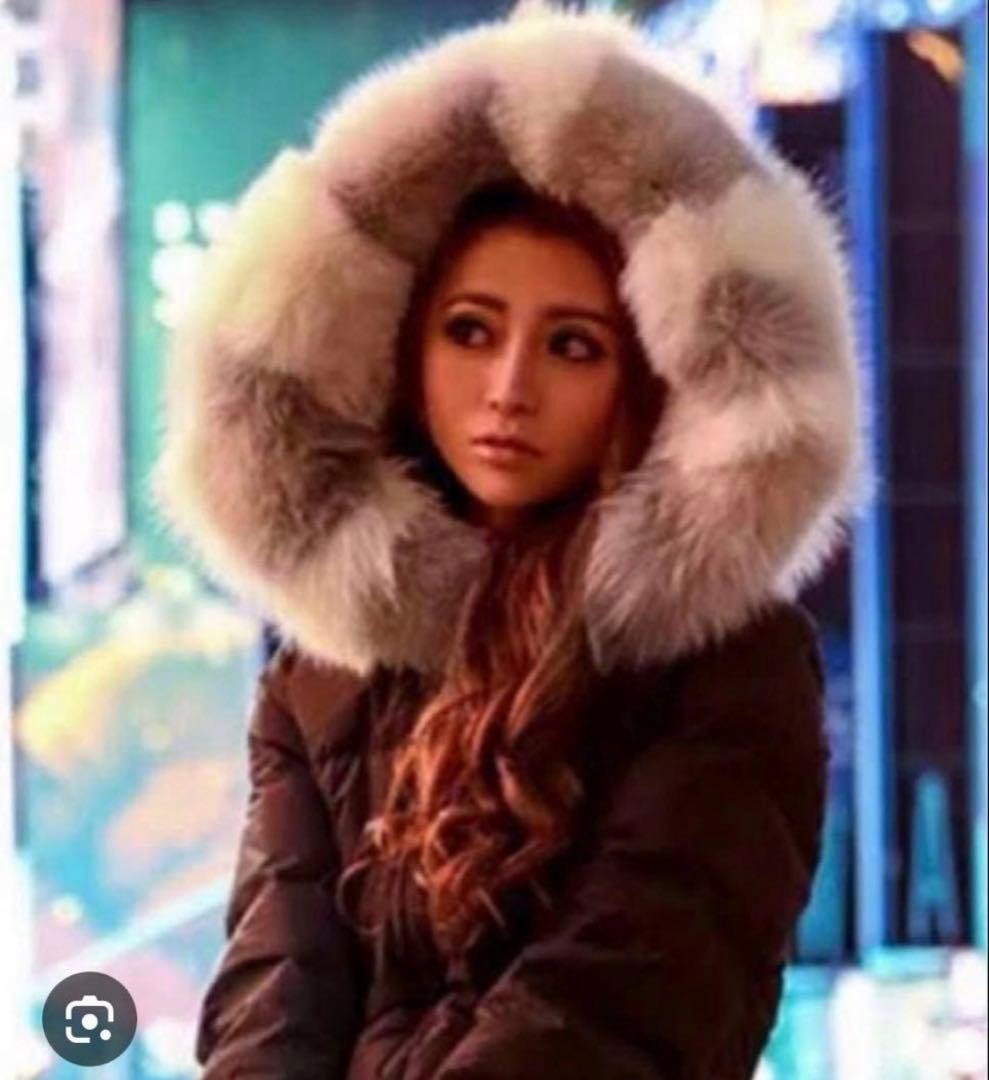 エミリアウィズ　ダウンコート　FOXファー エミリアウィズ フォックスファー ダウンコート リアルファー M - メルカリ