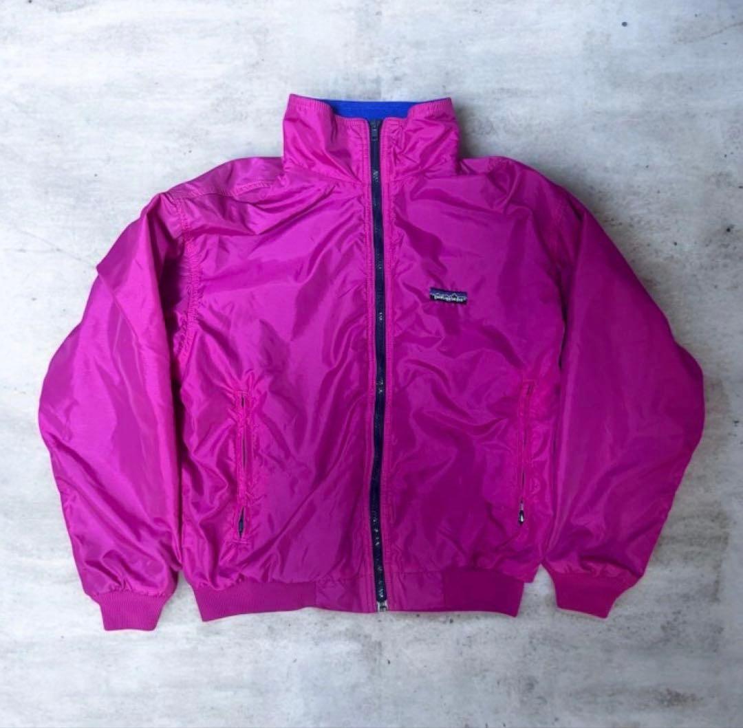 希少80s USA製 Patagonia シェルドシンチラ ピンク 三角タ - メルカリ