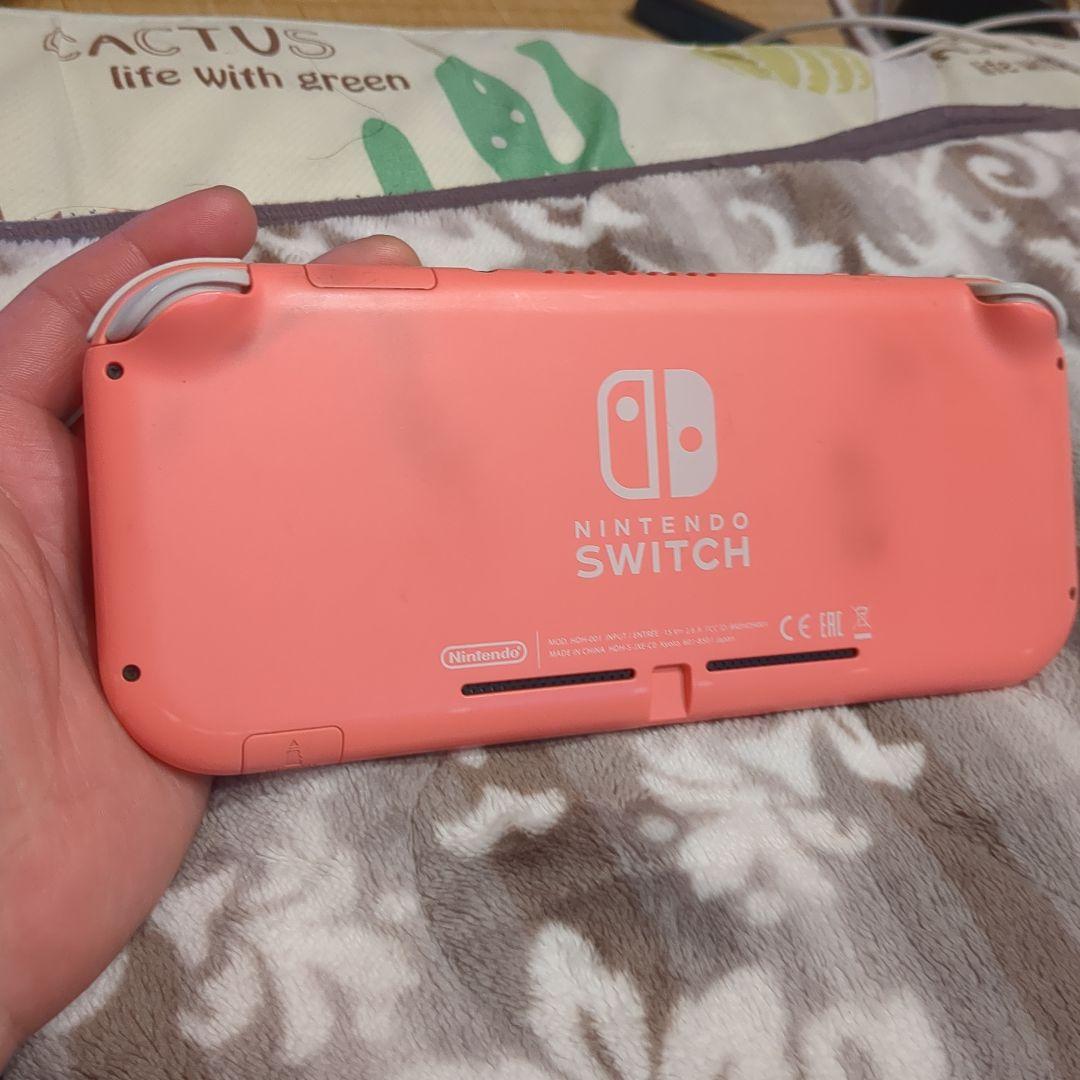 Nintendo Switch Lite コーラル 本体 ACアダプター付き - メルカリ