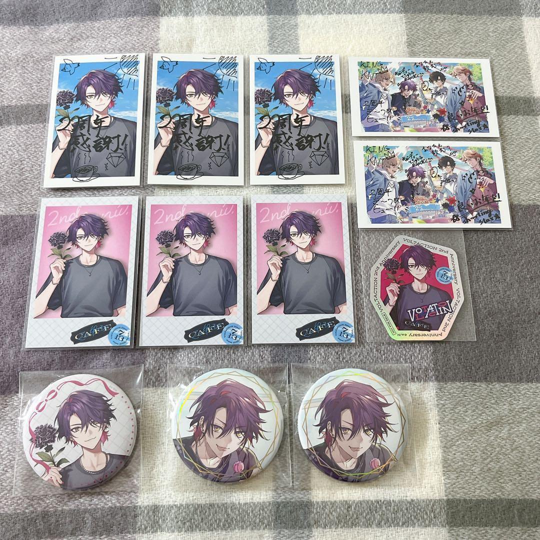 にじさんじ VOLTACTION 渡会雲雀 2周年 チェキ 缶バッジ レア - メルカリ