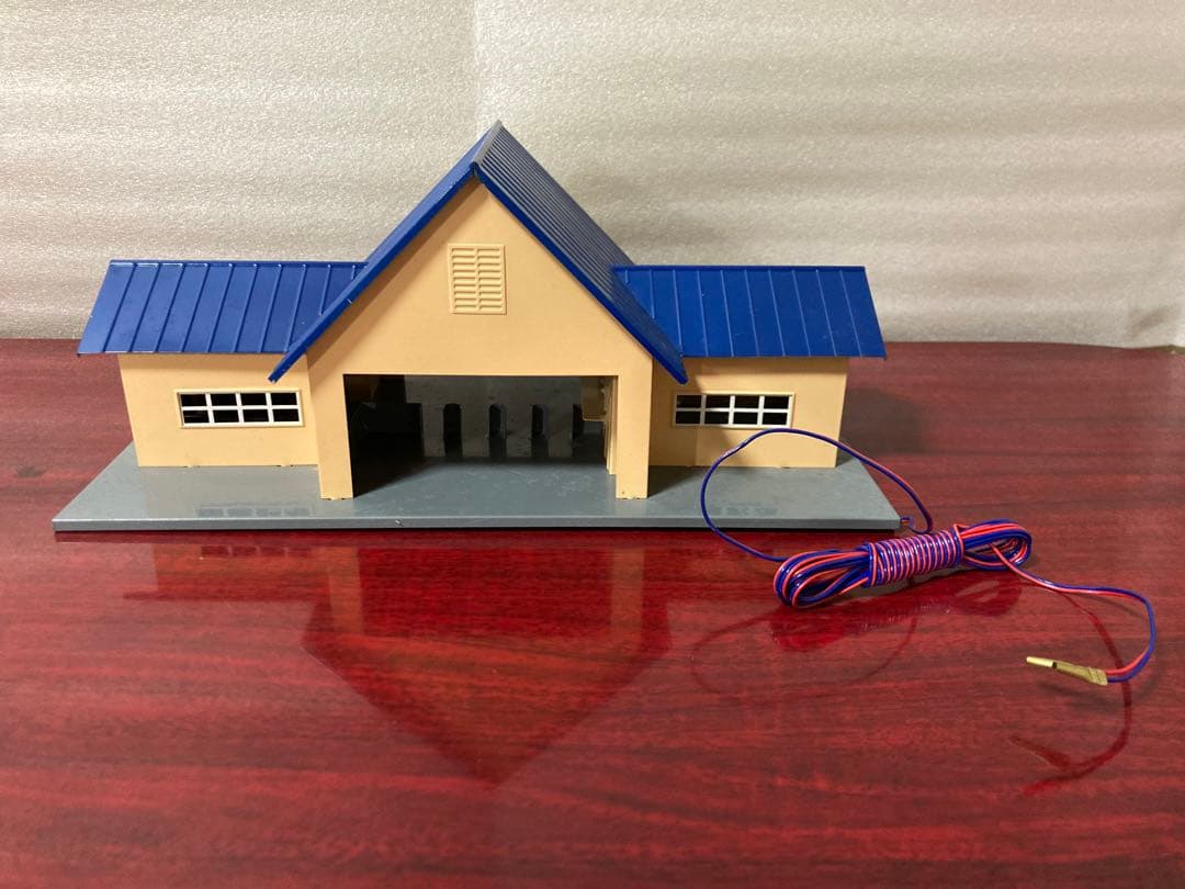 エンドウトンネル・駅舎・橋脚セット鉄道/TOKYO JAPAN 3点セット