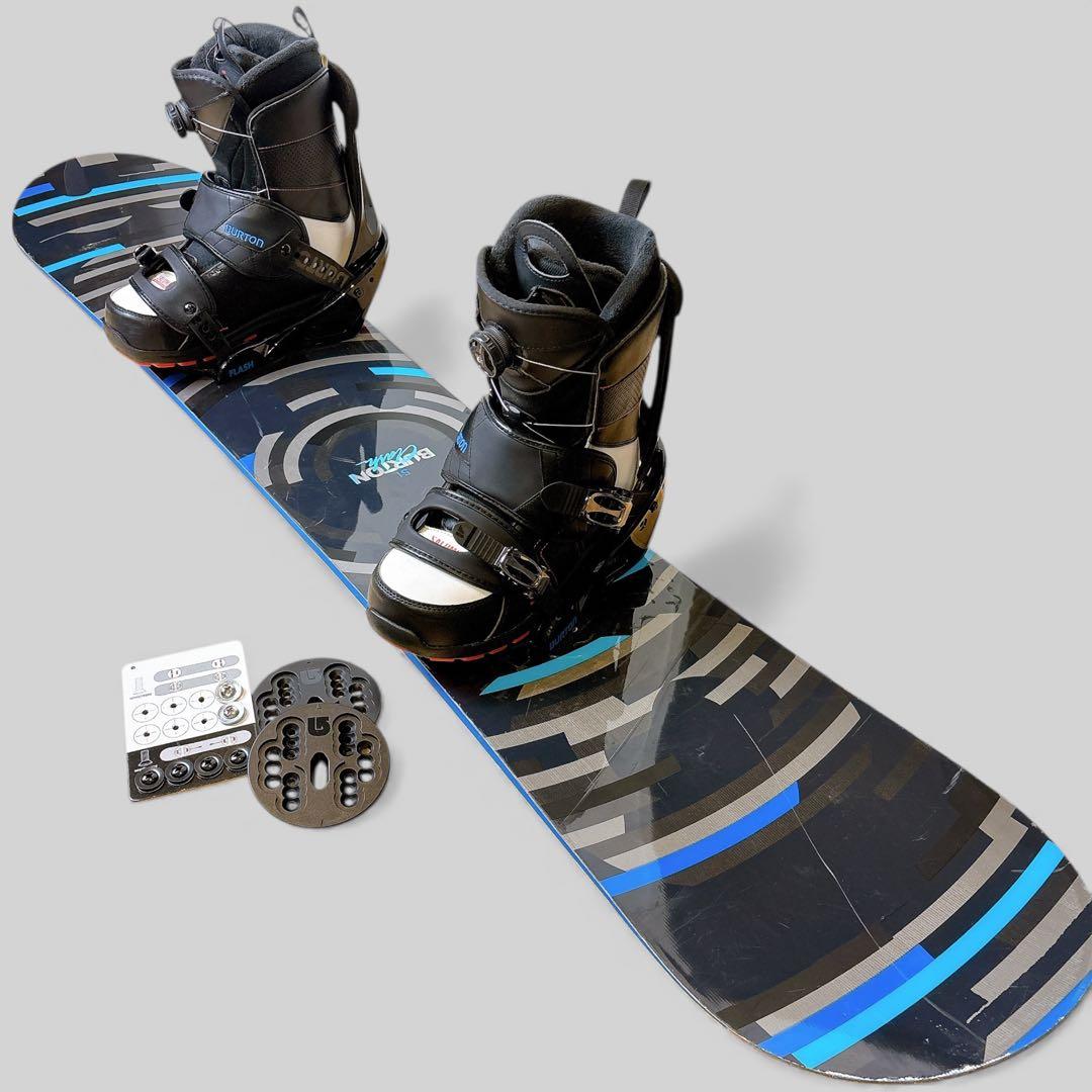 【美品】 BURTON Clash Flash スノーボード3点 151cm 2点セット BURTON CLASH バートン クラッシュ 151cm - メルカリ