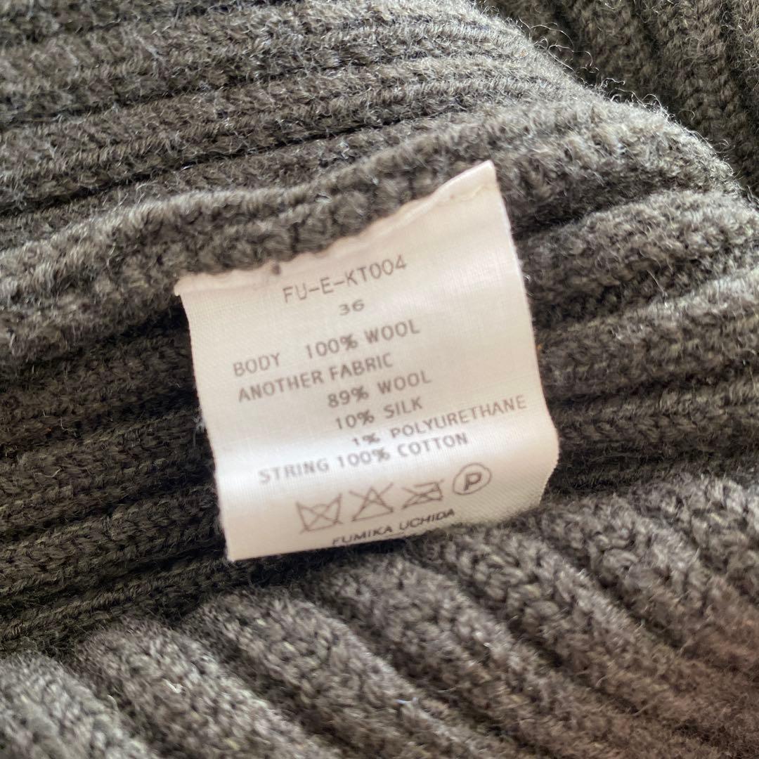 fumika_uchida フミカウチダ ボンバークロップドニット 36 - メルカリ