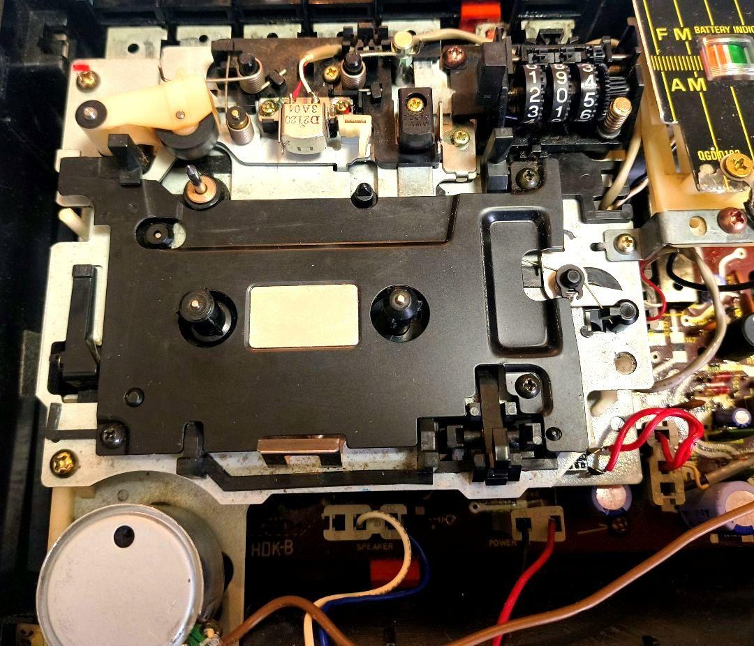 National RQ−537 ラジカセ整備品 ベルト・モーター新品 昭和レトロ