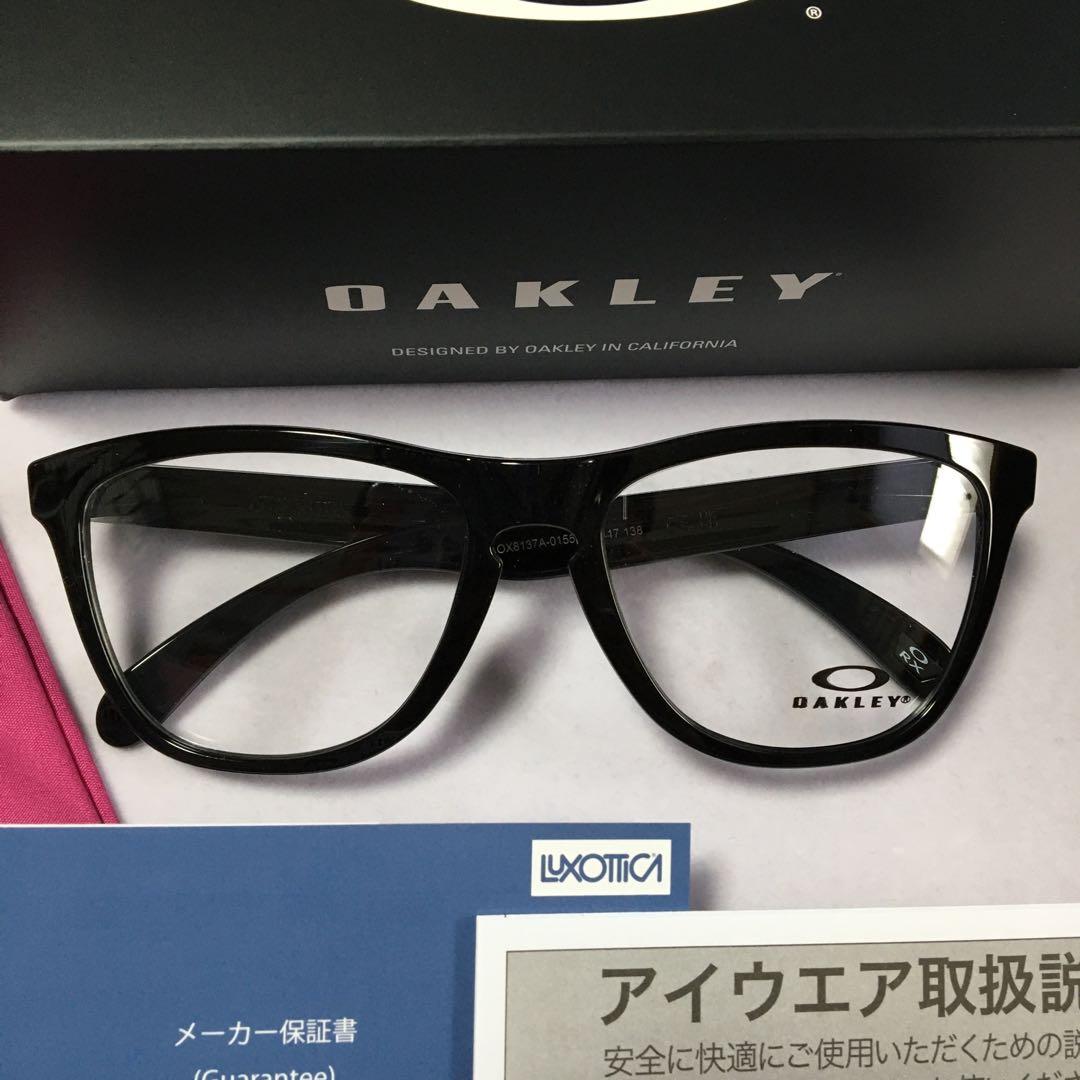 コンペ景品 OAKLEY フロッグスキン OX8137A-01 OX8137 - メルカリ