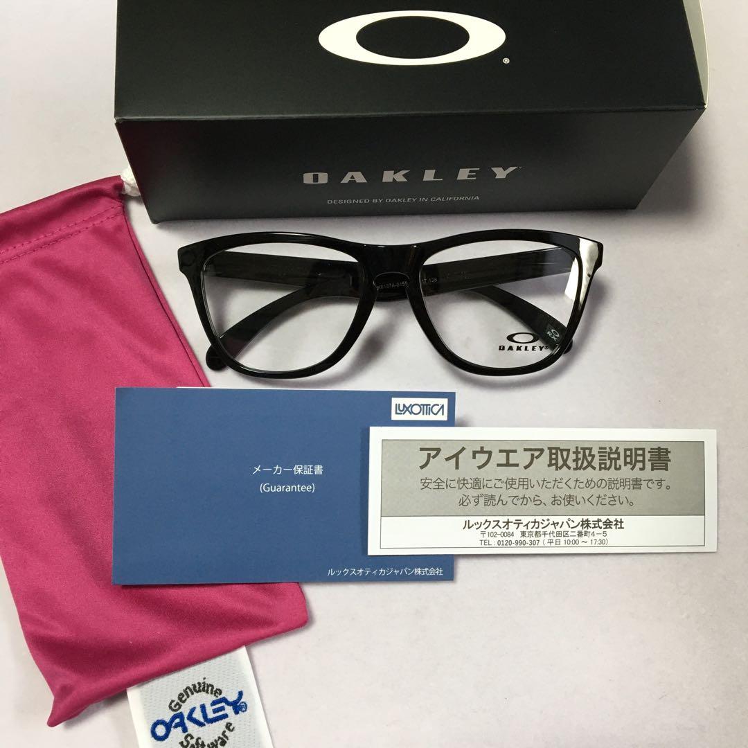 コンペ景品 OAKLEY フロッグスキン OX8137A-01 OX8137 - メルカリ