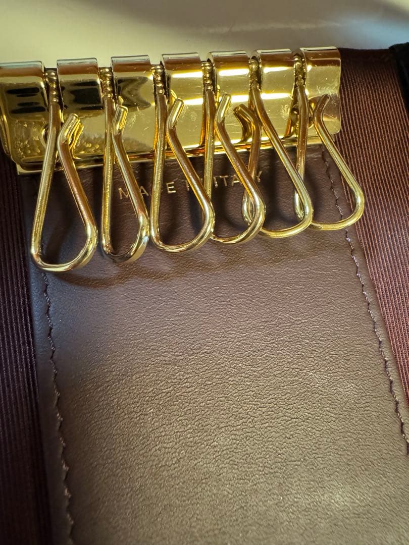 ♦︎極美品♦︎CHANELマトラッセキャビアスキンキーケース ブラック ゴールド金具