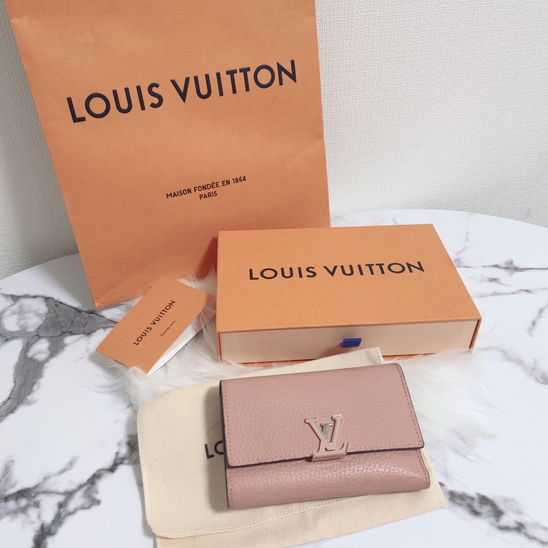‼️週末セール‼️ルイヴィトン カプシーヌコンパクト 三つ折財布 レディース ピンク 楽天市場】【10%OFF】 ルイヴィトン 三つ折り財布 ポルトフォイユ
