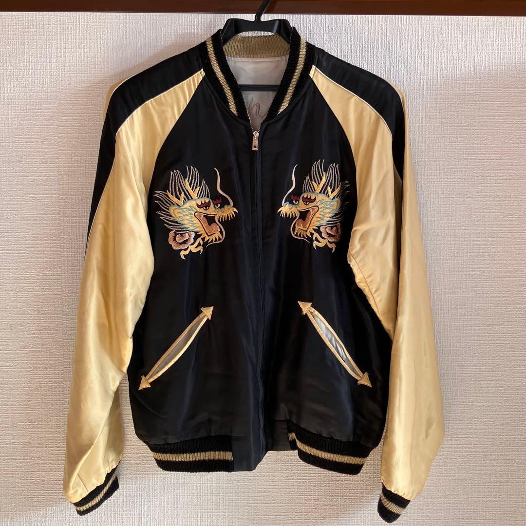 テーラー東洋 スカジャン リバーシブル 舞妓×鷹龍 サイズS - メルカリ