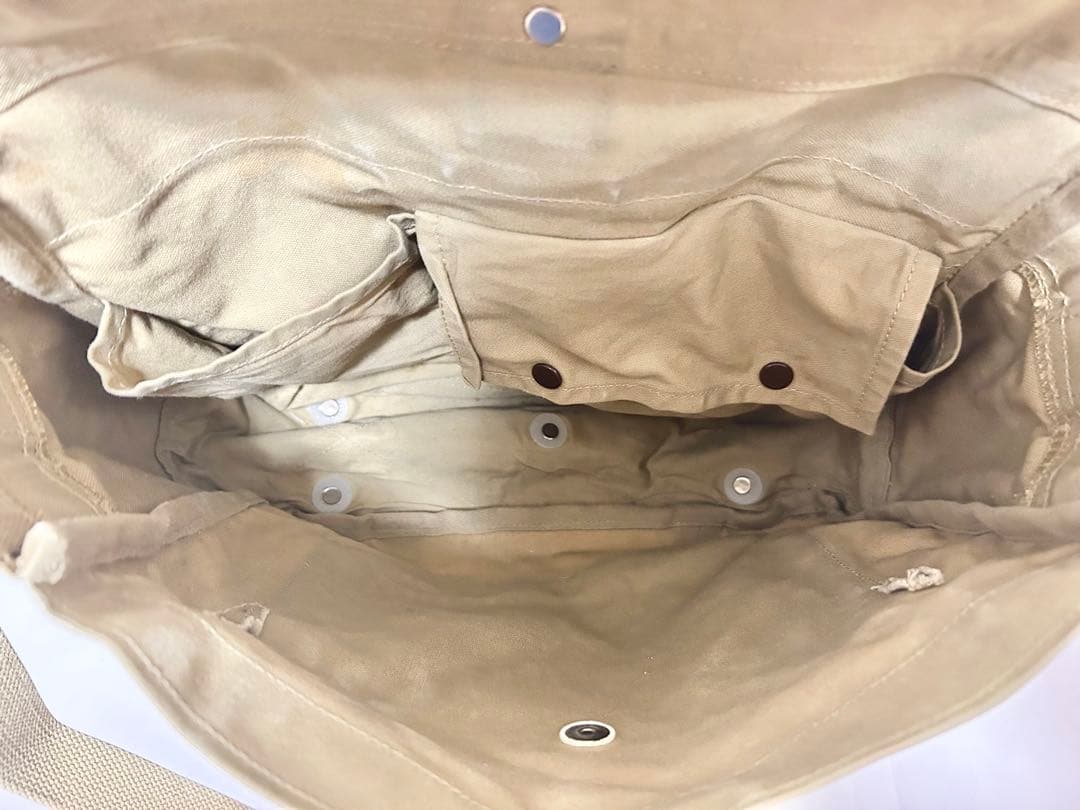 一澤帆布 信三郎帆布 ショルダーバッグ 3WAY 希少 ベージ