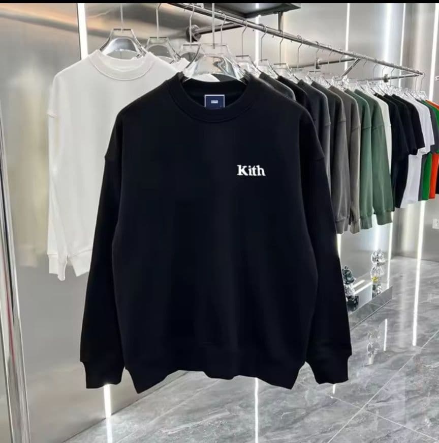 KITH キス クルーネックスウェット L ブラック KITH キス クルーネックスウェット L ブラック｜Yahoo!フリマ（旧