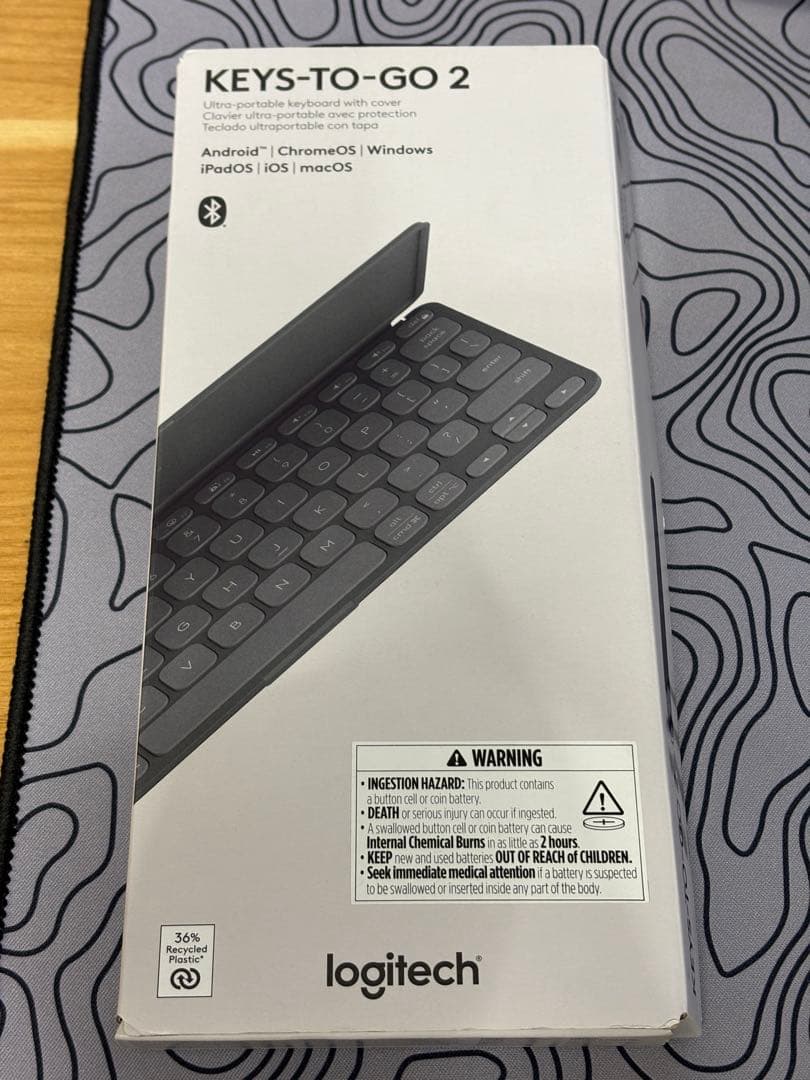 [US配列] Logicool Keys-To-Go 2 英語 ロジクール史上 最もポータブルなキーボード 「Keys-to-Go 2」を発売