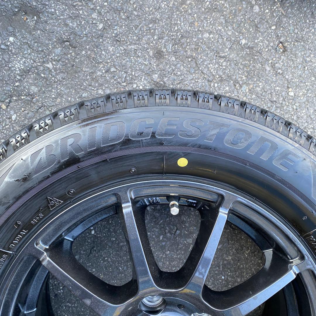 中古バリ溝ブリヂストンスタッドレスセット195/65R15 セレナ - メルカリ