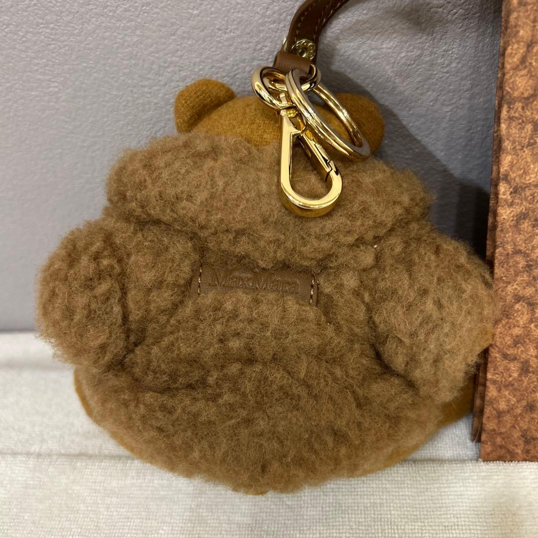 MAXMARA マックスマーラ テディベアチャーム ブラウン - メルカリ