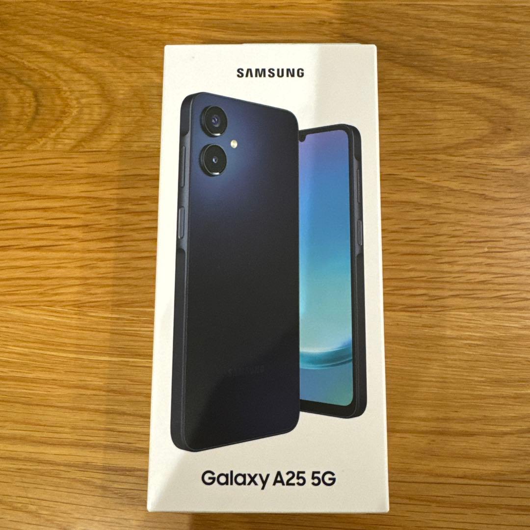 Samsung Galaxy A25 5G 本体 ブラック - メルカリ