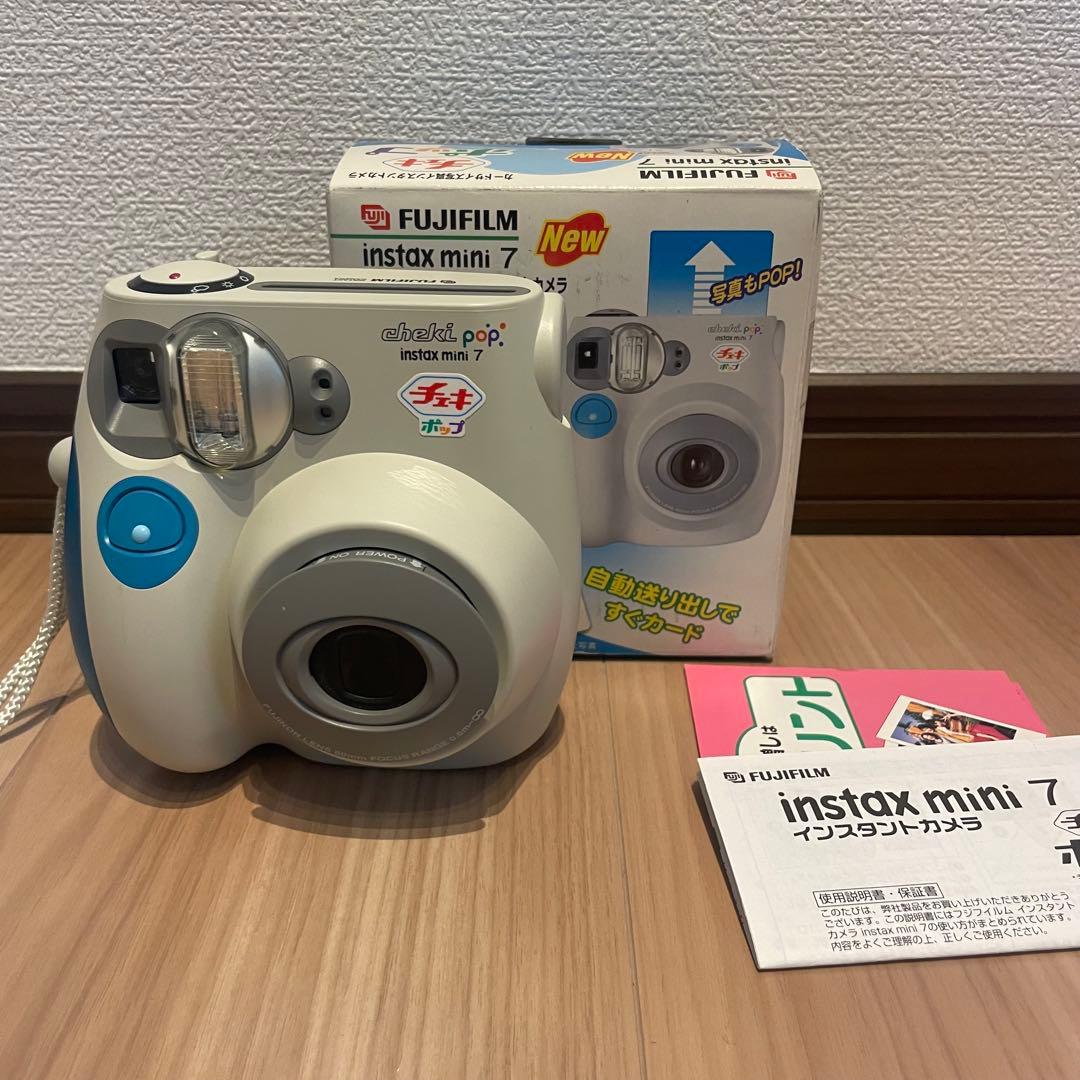 ジャンク】FUJIFILM チェキ ポップ instax mini7 - メルカリ