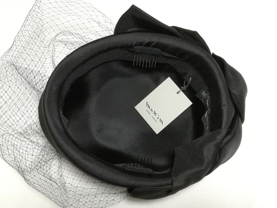 皇室御用達 maxim マキシン トーク帽 カクテルハット セレモニー 冠婚