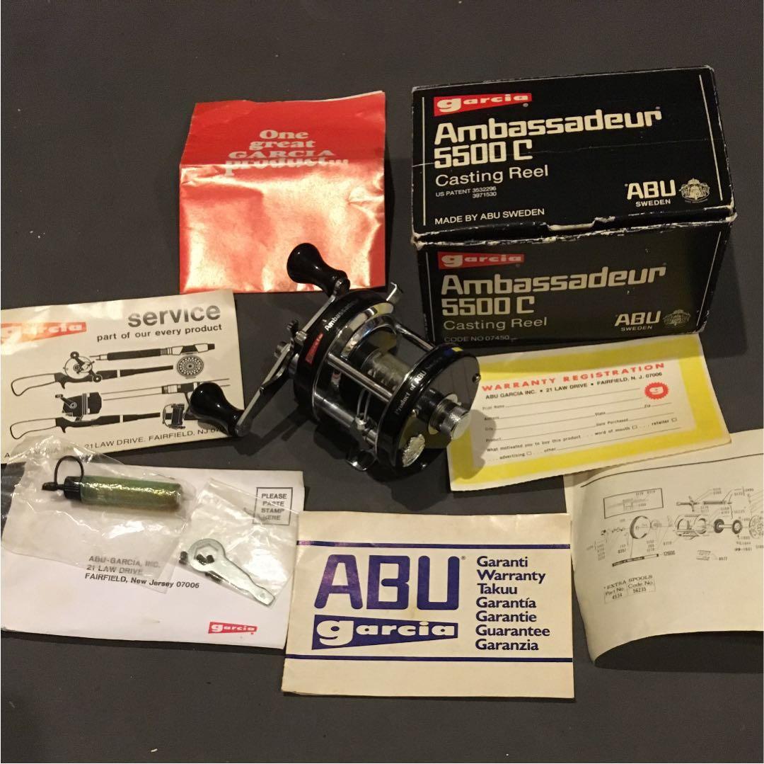 アブ アンバサダー 5500C 黒ナベ 81年式 - メルカリ