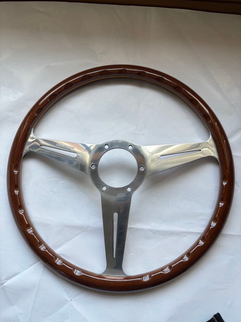 NARDI 1985年 ナルディ wood 36.5φ リング➕ホーンボタン付き